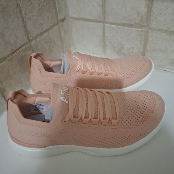 APL TechLoom Breeze Blush Ivory Shoes Size 8 - Picture 2 of 5